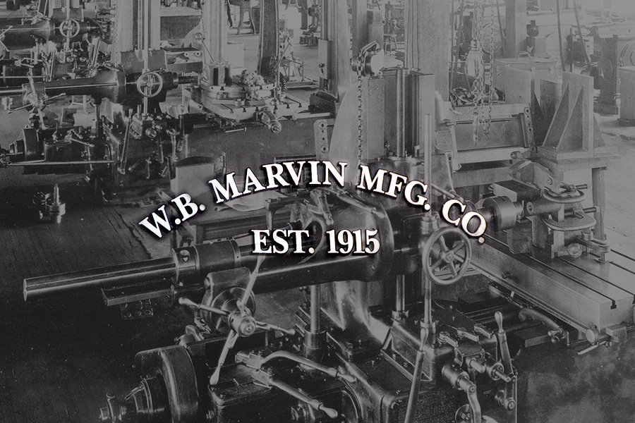 W. B. Marvin MFG Co. established 1915