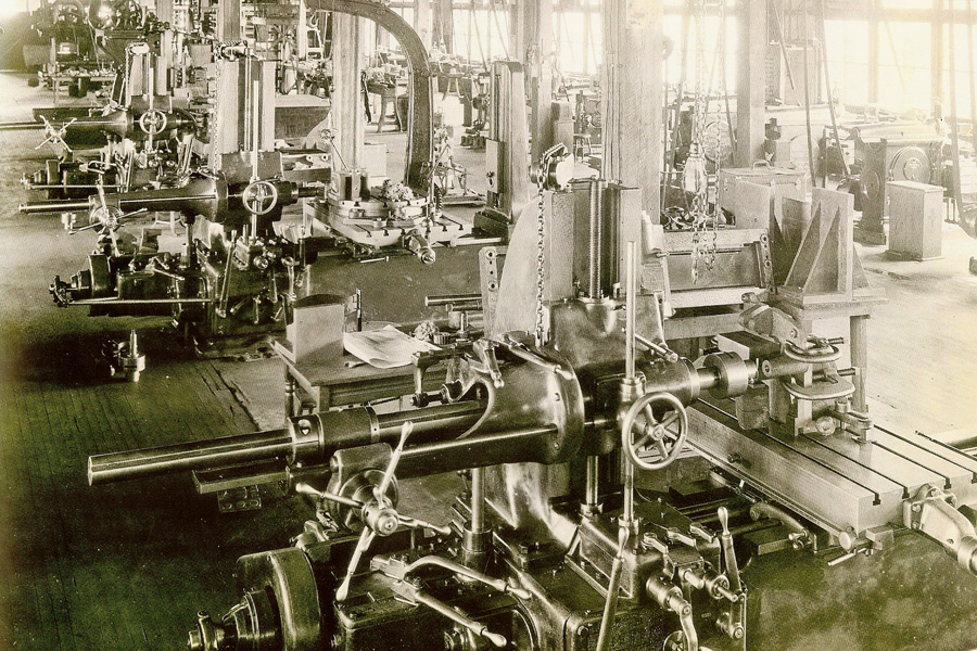 Early W. B. Marvin factory